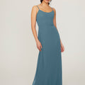 Scoop Neck Chiffon Bridesmaid Dress Madeline Gardner