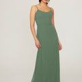 Scoop Neck Chiffon Bridesmaid Dress Madeline Gardner