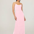 Scoop Neck Chiffon Bridesmaid Dress Madeline Gardner