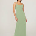 Scoop Neck Chiffon Bridesmaid Dress Madeline Gardner