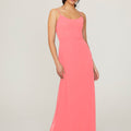 Scoop Neck Chiffon Bridesmaid Dress Madeline Gardner