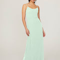 Scoop Neck Chiffon Bridesmaid Dress Madeline Gardner