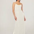 Scoop Neck Chiffon Bridesmaid Dress Madeline Gardner