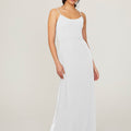 Scoop Neck Chiffon Bridesmaid Dress Madeline Gardner