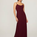Scoop Neck Chiffon Bridesmaid Dress Madeline Gardner