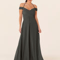 Tied Halter Chiffon Bridesmaid Dress Madeline Gardner