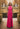 Halter Neck and Open Back Chiffon Sheath Bridesmaid Dress Morilee
