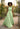 Sleeveless Satin Halter Neck Bridesmaid Dress with Floral Pin Morilee