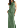 Luxe Satin Cowl Back Bridesmaid Dress Morilee