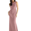 Luxe Satin Cowl Back Bridesmaid Dress Morilee