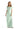 Chiffon Bridesmaid Dress with Straight Neckline and Ruffle Sleeves Morilee