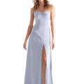 Strapless Sweetheart Luxe Satin Bridesmaid Dress Morilee