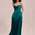 Soft Scoop Luxe Satin Bridesmaid Dress with Pockets Morilee