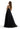 Tulle A-line prom dress with v-neckline and strappy, corset back.