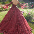 Pattern Sequin and Glitter Tulle Quinceañera Dress Morilee