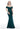 Sheath Evening Gown with Beading on Crepe Morilee