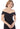 Sheath Evening Gown with Beading on Crepe Morilee