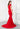 Fit and Flare Evening Gown with Flounced Bodice in Scuba Jersey Morilee