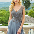 A-Line Chiffon Evening Gown Morilee
