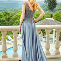 A-Line Chiffon Evening Gown Morilee