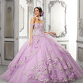 Princess Tulle Floral Quinceañera Dress