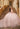 Crystal Beaded Lace Sheer Bodice Quinceañera Dress Morilee