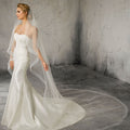 Angel Cut Veil Edged with Horsehair Madeline Gardner