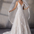Veil Edged with Lace, Accented with Beads and Sequins Madeline Gardner