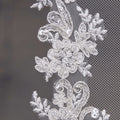 Veil Edged with Lace, Accented with Beads and Sequins Madeline Gardner