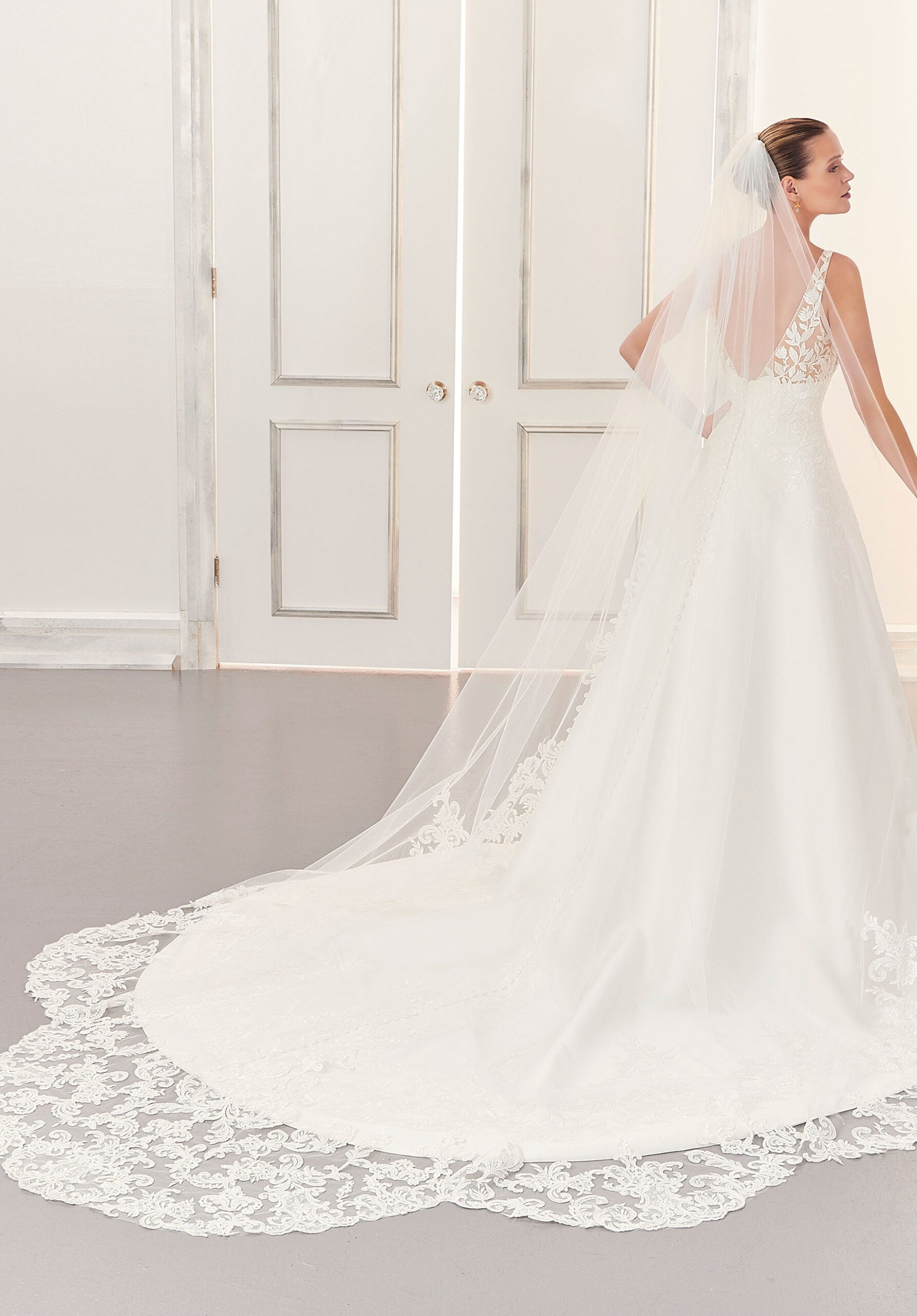Veil Edged with Lace Madeline Gardner