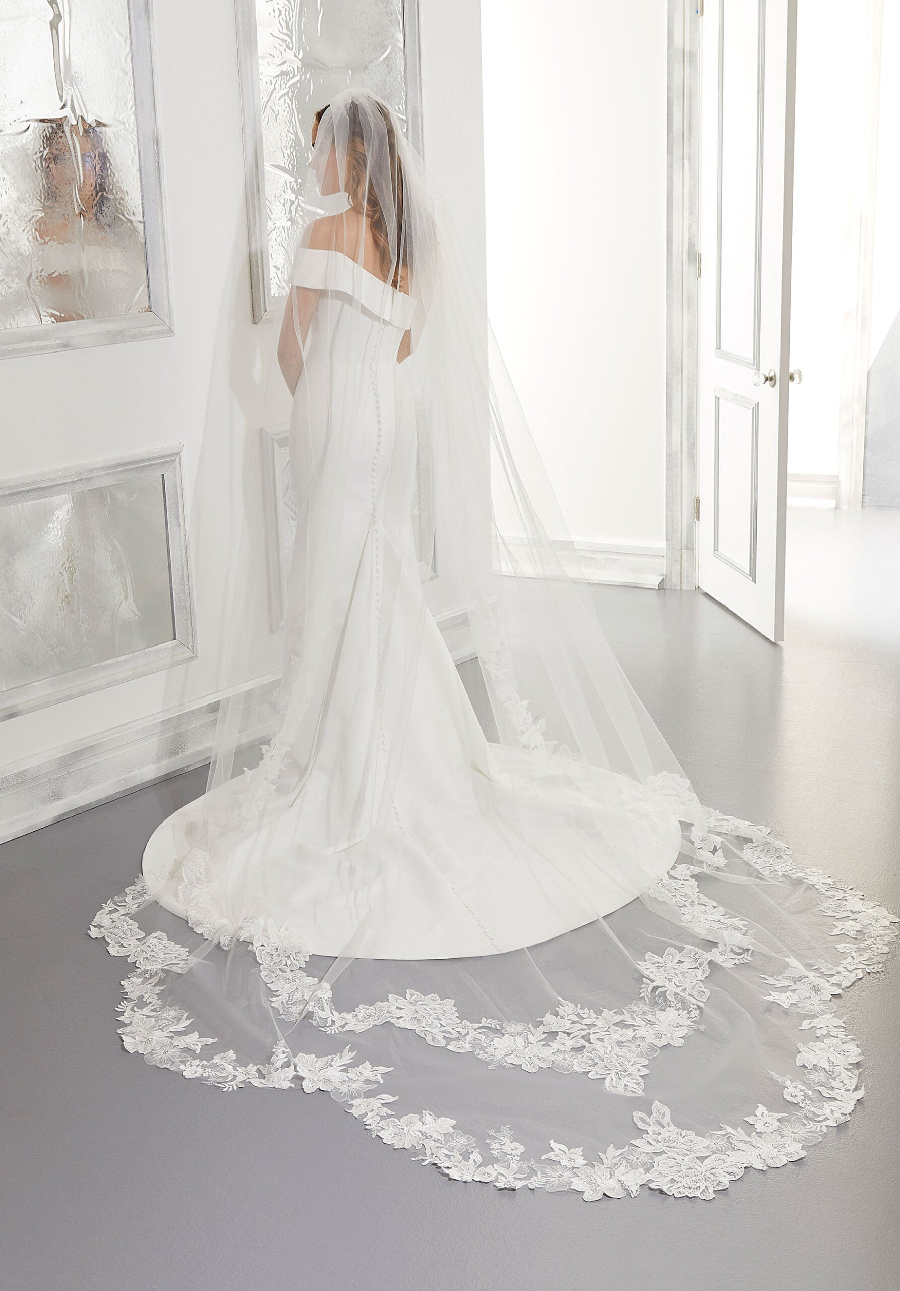 Veil Edged with Lace Madeline Gardner