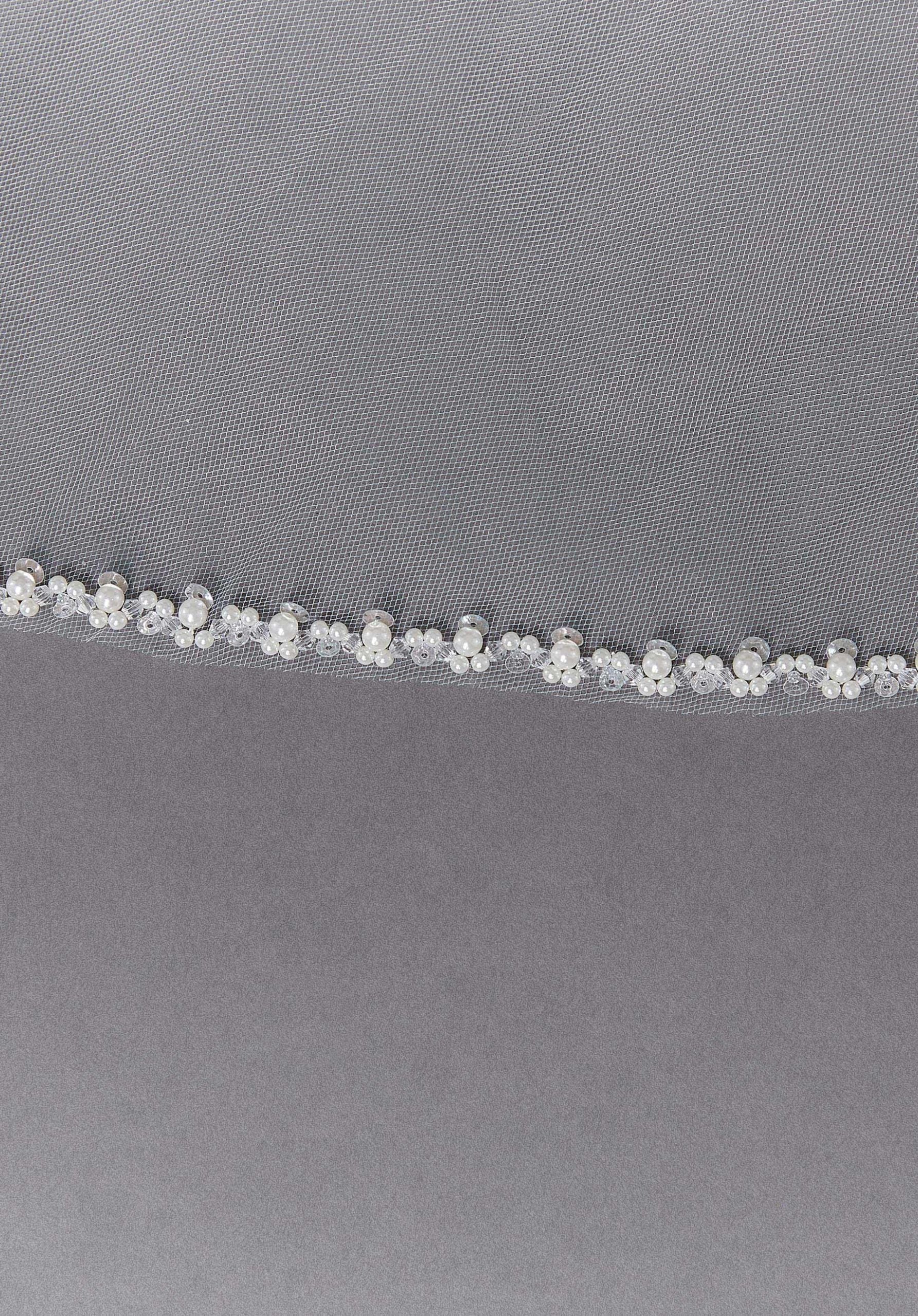 Fingertip Veil with Pearls Madeline Gardner