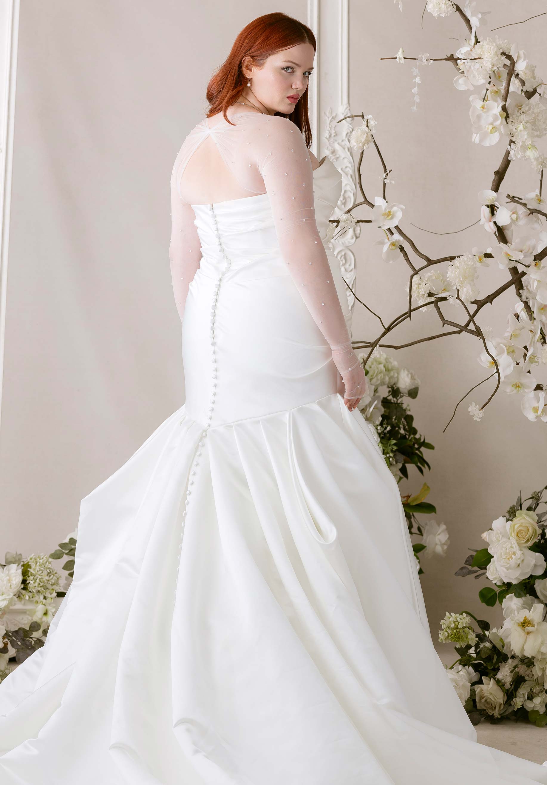 Rhinestone Twist Back Bolero