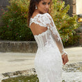 Frosted Lace Keyhole Jacket Madeline Gardner