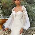 Tie Back Bishop Sleeves Madeline Gardner