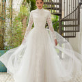 Tulle Overskirt with Lace Trim Madeline Gardner