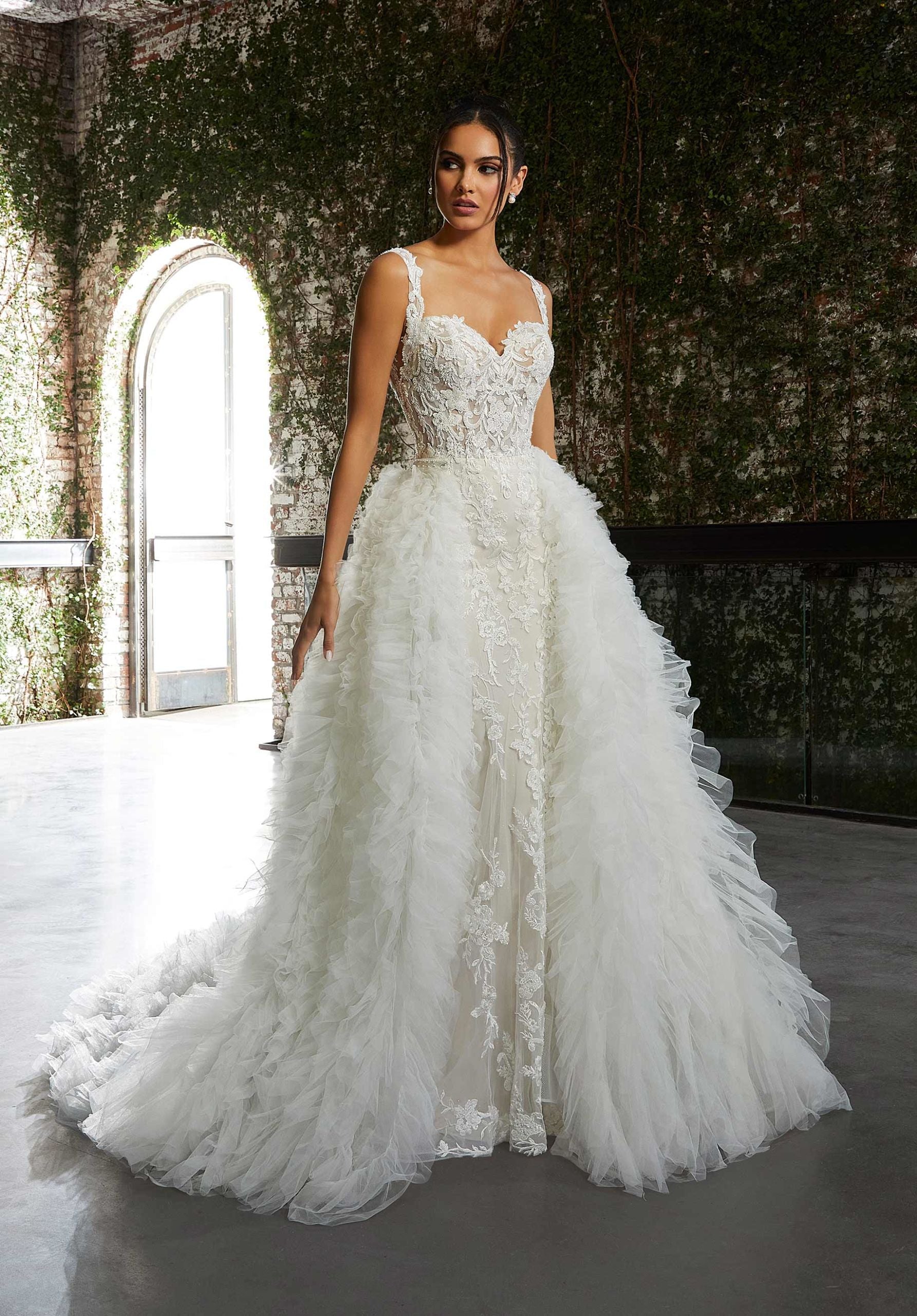 Ruffle Tulle Overskirt Madeline Gardner