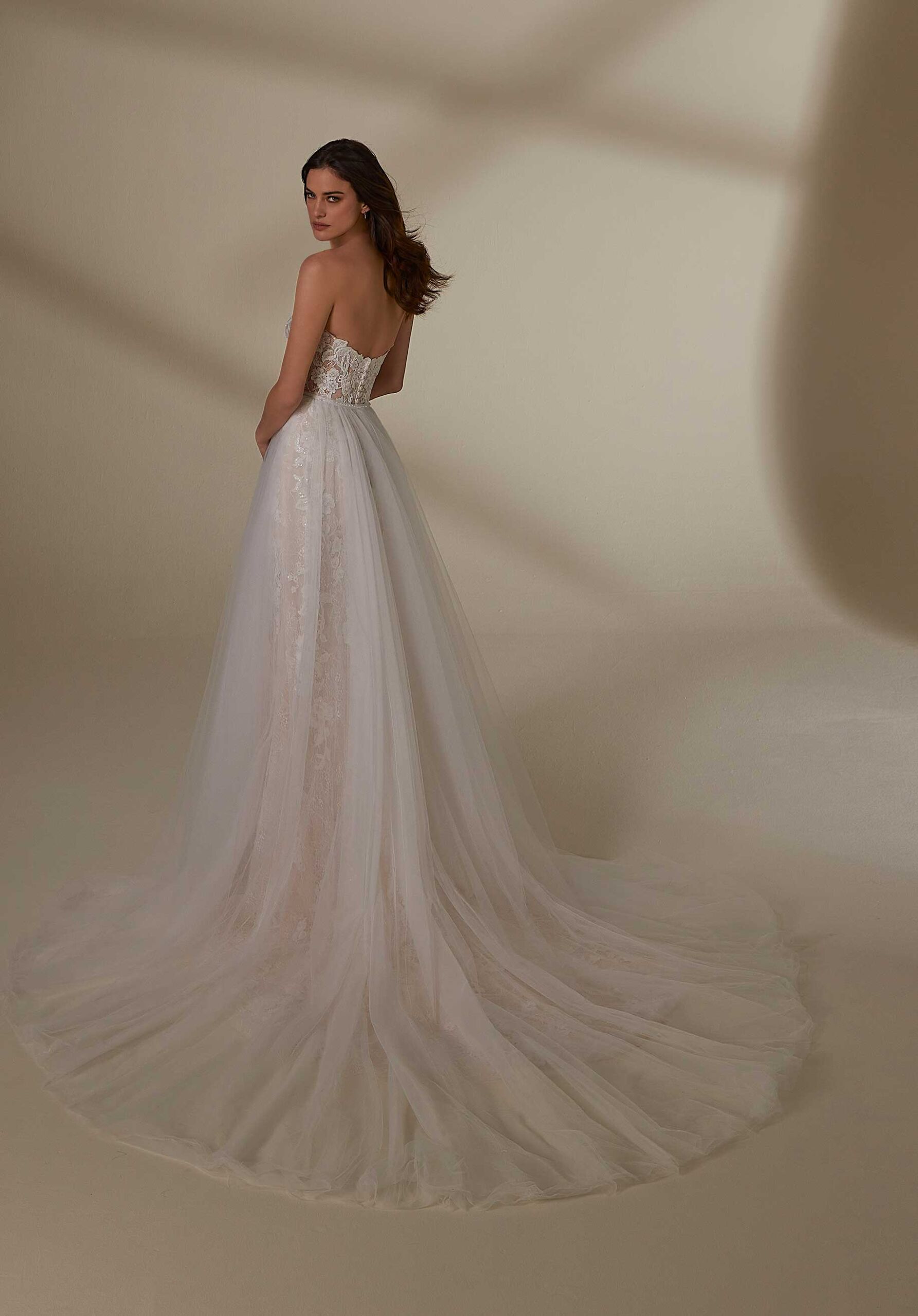 Overskirt with Crystal Beaded Waistband Madeline Gardner