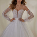 Pearl Beaded Bishop Long Sleeves Madeline Gardner
