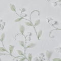 Three-Dimensional Floral Embroidered Veil Madeline Gardner