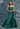 Mikado Mermaid Evening Gown with Strapless Beaded Tulle Neckline