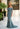 Pleated Off The Shoulder Stretch Crepe Evening Gown with Detachable Three-Quarter Sleeves