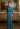 Bracelet Sleeve Crepe Evening Dress with One Shoulder Satin Neckline