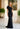 Draped One Shoulder Stretch Crepe Evening Gown