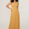 Chiffon Bridesmaid Dress with Tied Straps Madeline Gardner