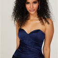 Wrap Skirt Silky Satin Bridesmaid Dress Madeline Gardner