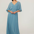 Chiffon Bridesmaid Dress with Ruched Waist Madeline Gardner