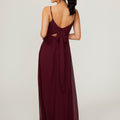Scoop Neck Chiffon Bridesmaid Dress Madeline Gardner