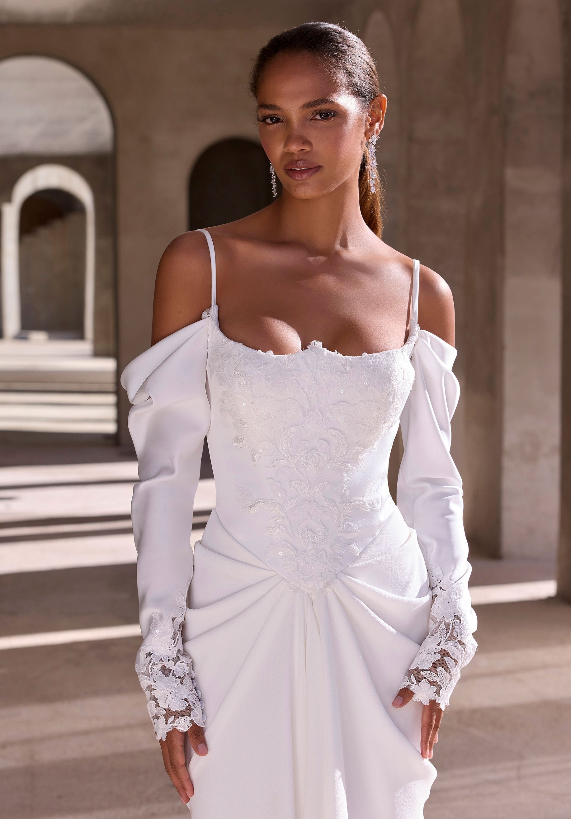 off-the-shoulder-slouchy-long-sleeves Morilee