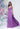 V-Neck Banded Bow Satin Bridesmaid Dress with Detachable Train